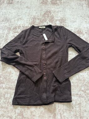 NWT Madewell long sleeve top